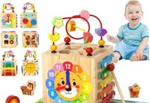 Jouets en bois Montessori pour tout-petits : le meilleur choix multi jeux en bois